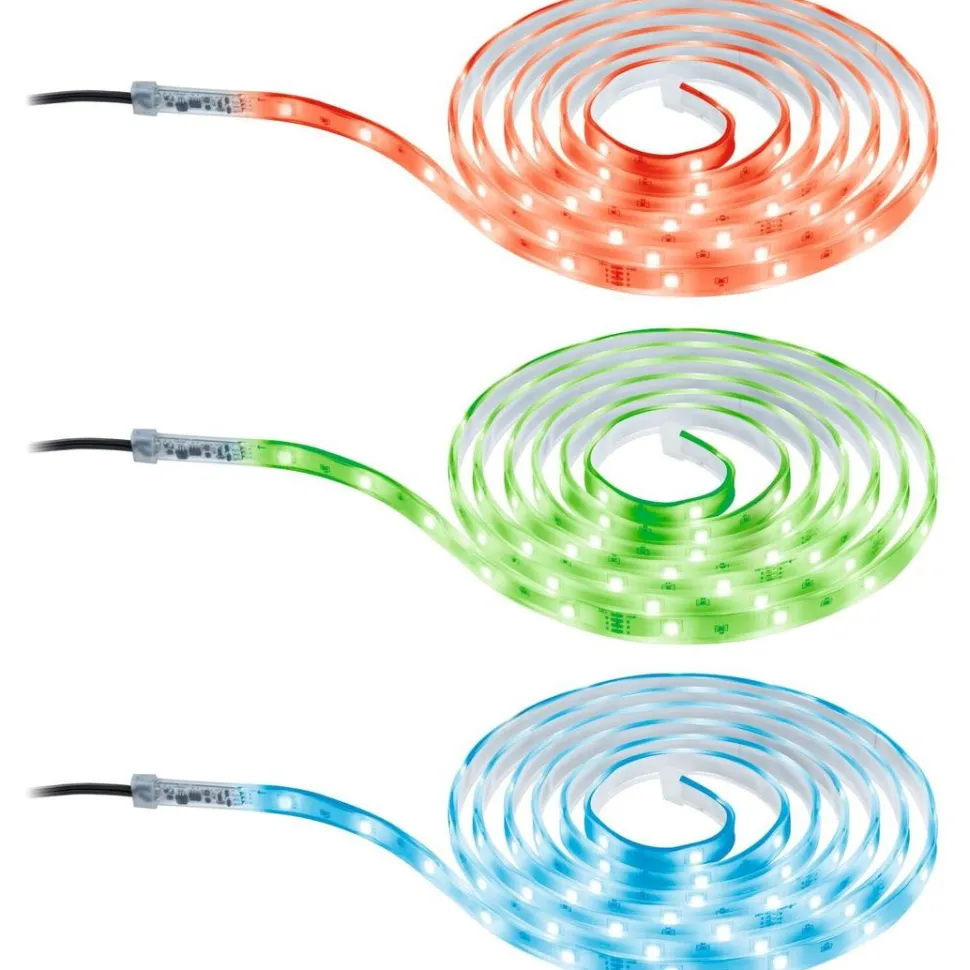 LED-valonauha ulkokäyttöön Paulmann SimpLED, 3m, IP65, 8,5W, 52lm/m, 24LEDs/m, RGB