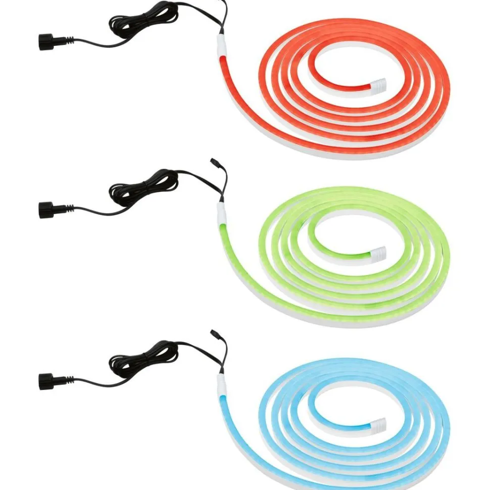 LED-valonauha ulkokäyttöön Paulmann SimpLED, 3m, IP65, 19.5W, 38lm/m, 72LEDs/m, RGB