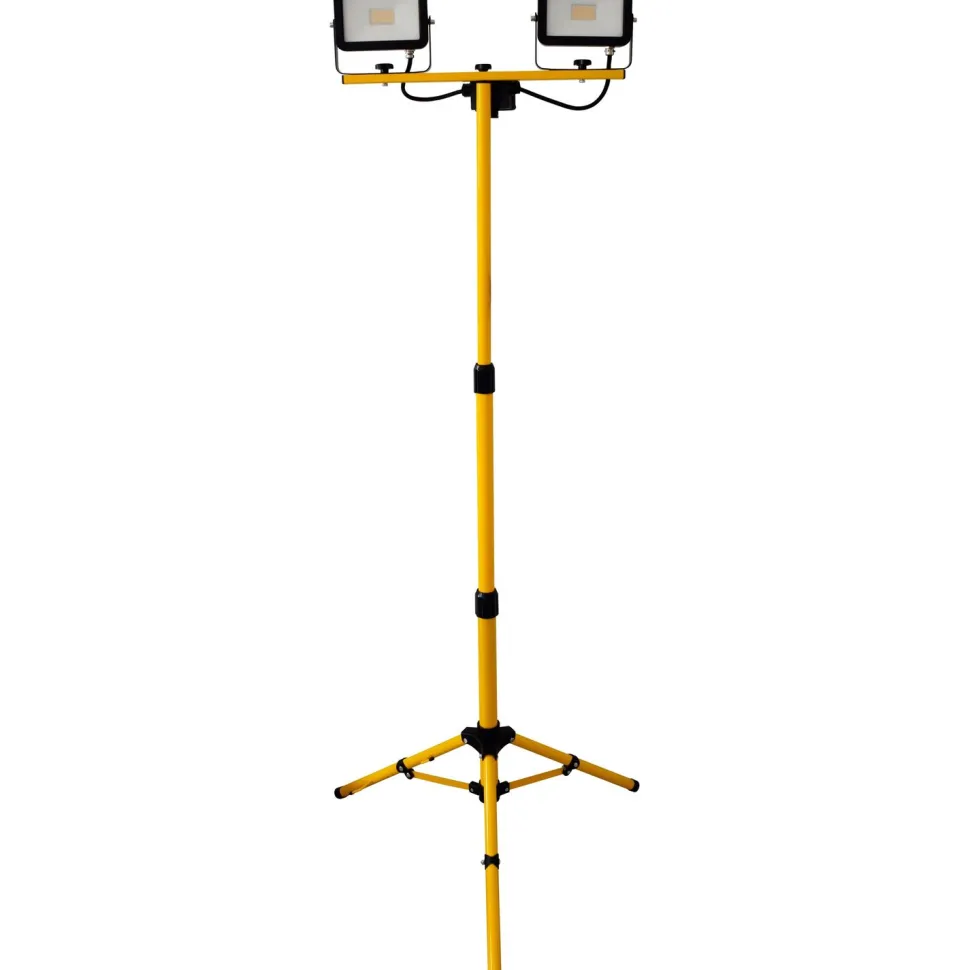 LED-valonheitin Harju 2x20W IP44 kolmijalalla