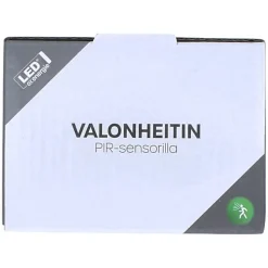 LED-valonheitin LED Energie 10 W 12 V 800 lm 4000 K IP43 0,8 m kumikaapeli PIR-sensori