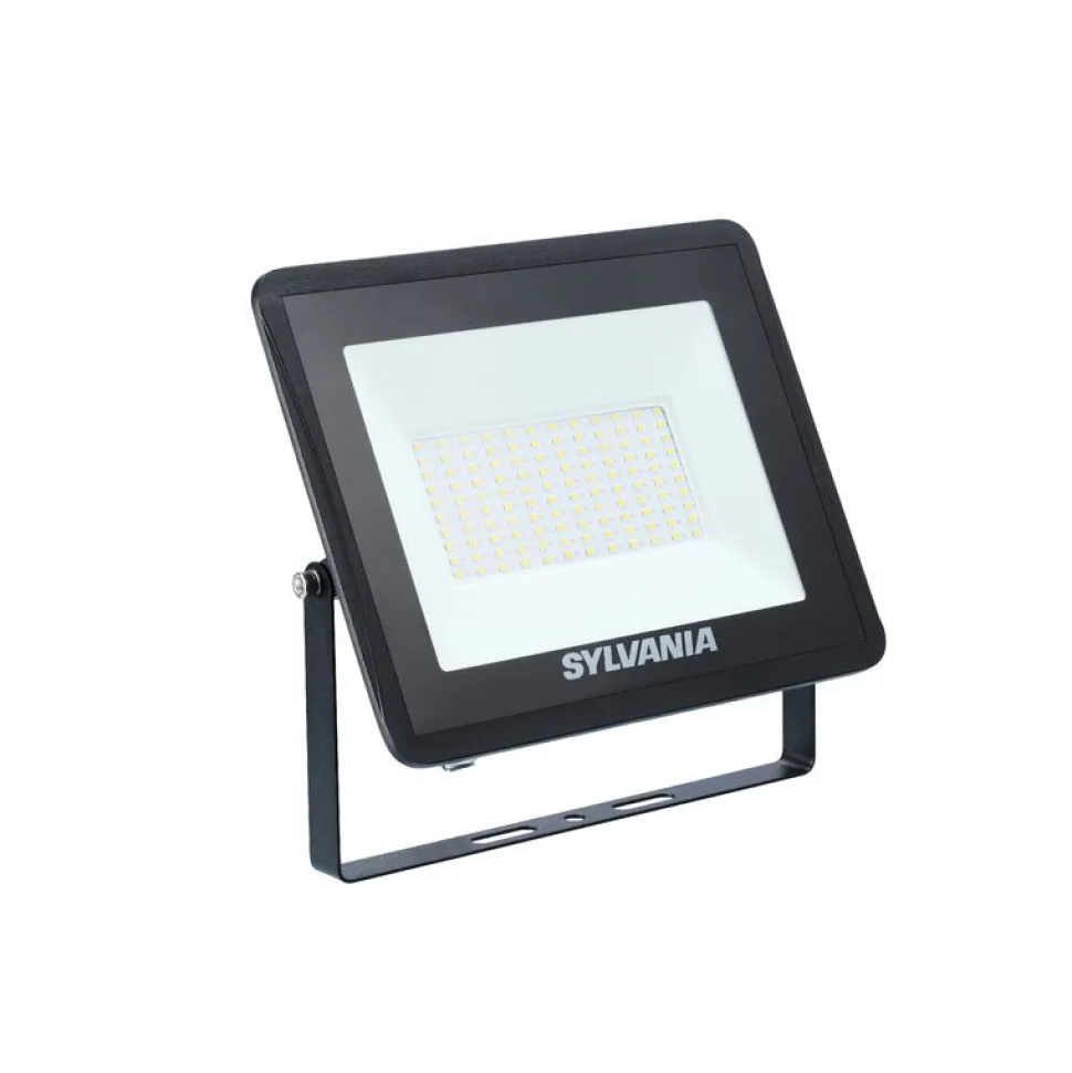 LED-Valonheitin Sylvania Start Flood Flat 73W 4000K IP65 musta