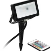LED-valonheitin Eglo Faedo 4 musta