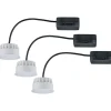 LED-valonlähde Choose-valaisimiin Paulmann, 3kpl, Ø50mm, 6W, 470lm, 2700K, himmennettävä, satiini
