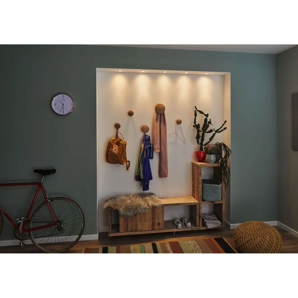 LED-valonlähde Nova Mini Plus -valaisimiin Paulmann, Ø35mm, 4.2W, 300lm, 2700K, himmennettävä, kirkas