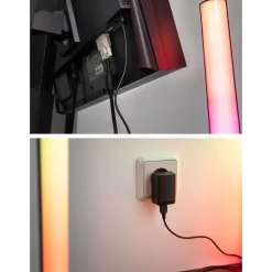 LED-valopalkki Paulmann EntertainLED, 2 kpl, 30.5cm, 2x0,6W, 2x24lm, RGB