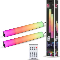 LED-valopalkki Paulmann EntertainLED, 2 kpl, 30.5cm, 2x0,6W, 2x24lm, RGB