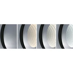 LED-valopeili Paulmann Miro Ø50cm IP44 70lm 11.5W mattamusta