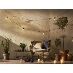 LED-valosarja Star Trading Selecta, 10-osainen 7.2m, musta/kirkas