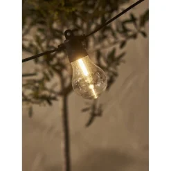 LED-valosarja Star Trading Selecta, 10-osainen 7.2m, musta/kirkas