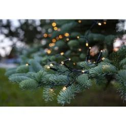 LED-valosarja Star Trading Akku, 40-osainen, 280cm, musta