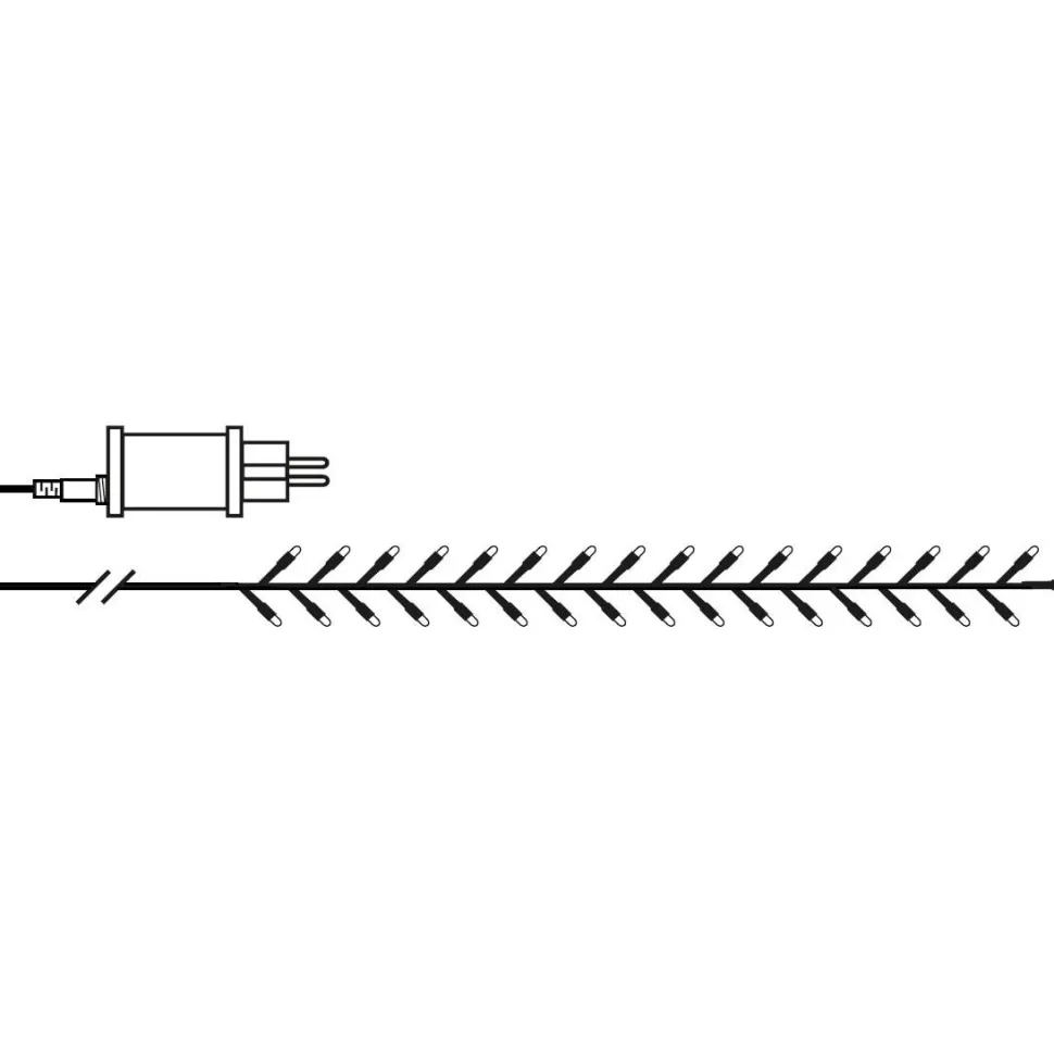 LED-valosarja Star Trading Crispy Ice White 180 valoa 3,6 m