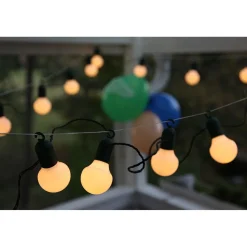 LED-valosarja Star Trading Hooky, 20-osainen, 5.7m, vihreä/opaalivalkoinen