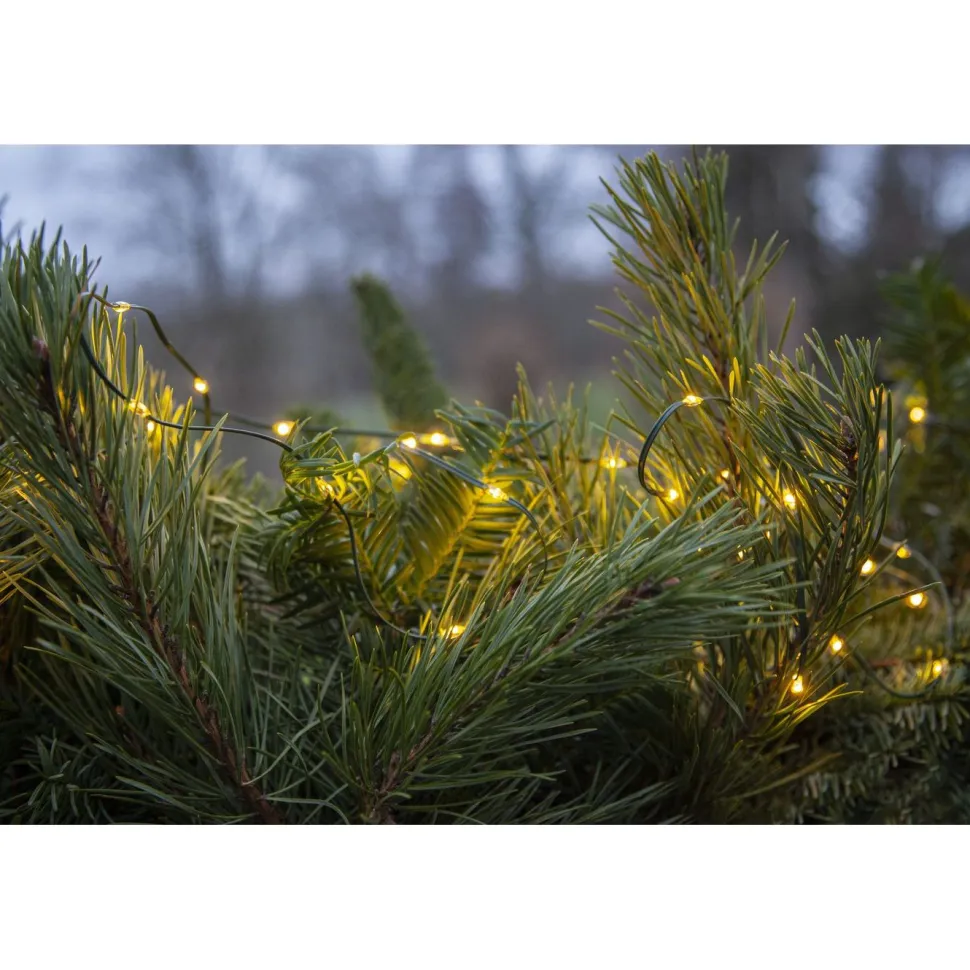 LED-valosarja Star Trading Dew Drop Micro, efektit, 7.2m, kirkas