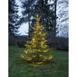 LED-valosarja Star Trading Dew Drop Micro, 15m, vihreä
