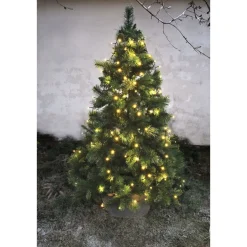 LED-valosarja Star Trading Tree Light Chain, 200cm, musta