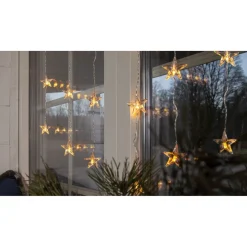LED-valoverho Star Trading Star Curtain 180x40cm, läpinäkyvä