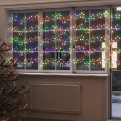 LED-valoverho tähtikeijuvalot 500 LEDiä värikäs