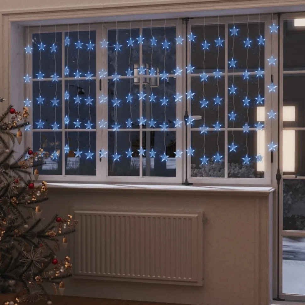 LED-valoverho tähtikeijuvalot 500 LEDiä värikäs