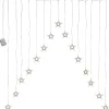 LED-valoverho Star Trading DecyStar, 125x120cm, läpinäkyvä
