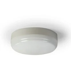 LED-yleisvalaisin Ensto AVR1.1109L IP44 LED10W/840 Ø260x88 mm valkoinen