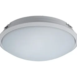 LED-yleisvalaisin Lumiance Giotto ø335 mm uppoasennettava 23 W 3000 K IP44 valkoinen