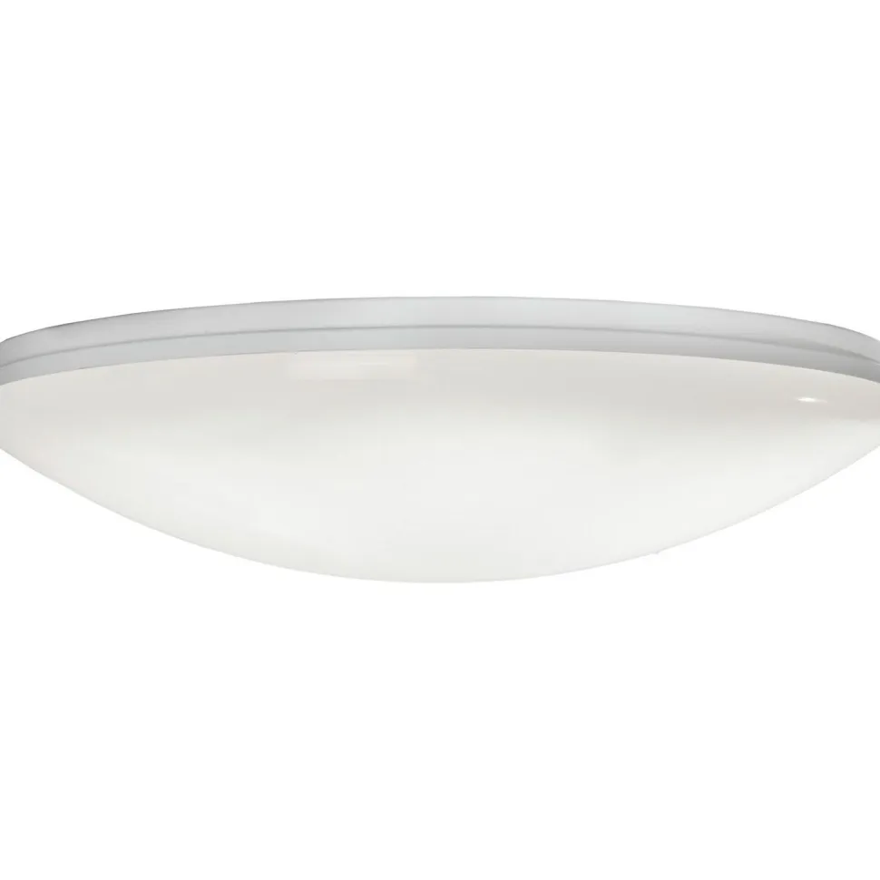 LED-yleisvalo Airam Fenix Duo 260, ø260x70.2mm IP44 8W 830/840 750lm 3000K/4000K PCO valkoinen
