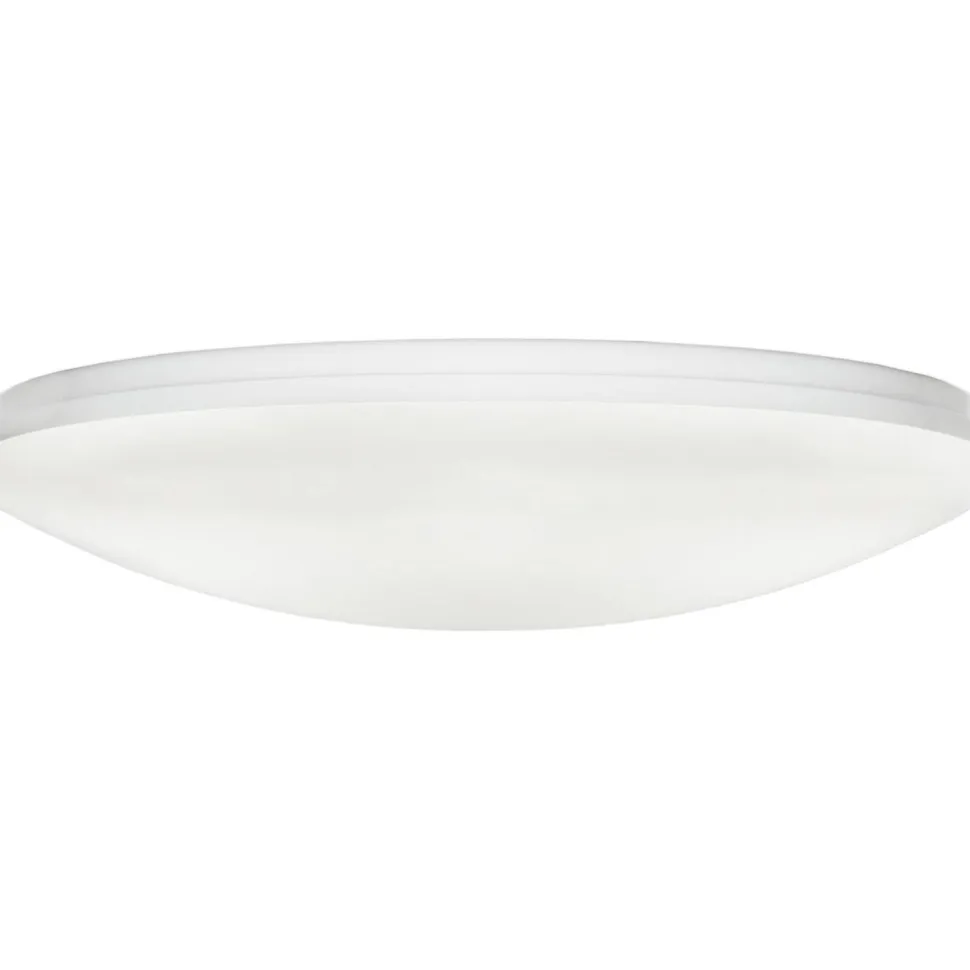 LED-yleisvalo Airam Fenix Duo 350, ø350x76,2mm IP44 12W 830/840 1100lm 3000K/4000K RA PCO valkoinen