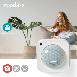 Liike- ja hämärätunnistin Nedis SmartLife Zigbee ZBSM20WT