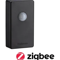 Liiketunnistin ulkokäyttöön Paulmann Smik, Smart Home Zigbee 3.0, IP44, musta