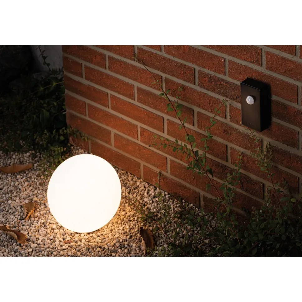 Liiketunnistin ulkokäyttöön Paulmann Smik, Smart Home Zigbee 3.0, IP44, musta