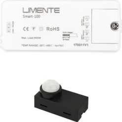 Liiketunnistin Limente Smart 110 PIR valaistuksen ohjain 3 kpl