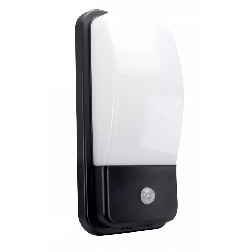 Liiketunnistinvalaisin Spectrum Enigo 20W 4000K IP54 PIR 300x150x86mm musta