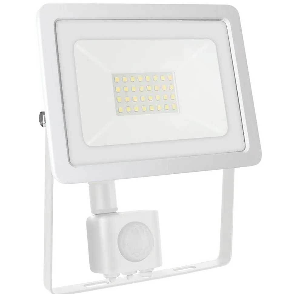Liiketunnistinvalaisin/valonheitin Spectrum Noctis Lux 2 SMD 20W IP44 3000K 158x121x25mm valkoinen