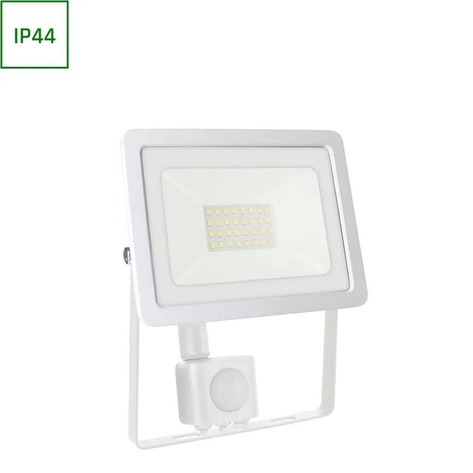 Liiketunnistinvalaisin/valonheitin Spectrum Noctis Lux 2 SMD 20W IP44 3000K 158x121x25mm valkoinen
