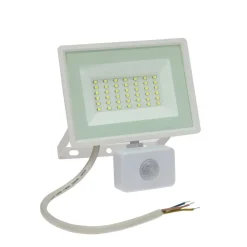 Liiketunnistinvalaisin/valonheitin Spectrum Noctis Lux 3 30W IP44 3000K 150x190x53mm valkoinen