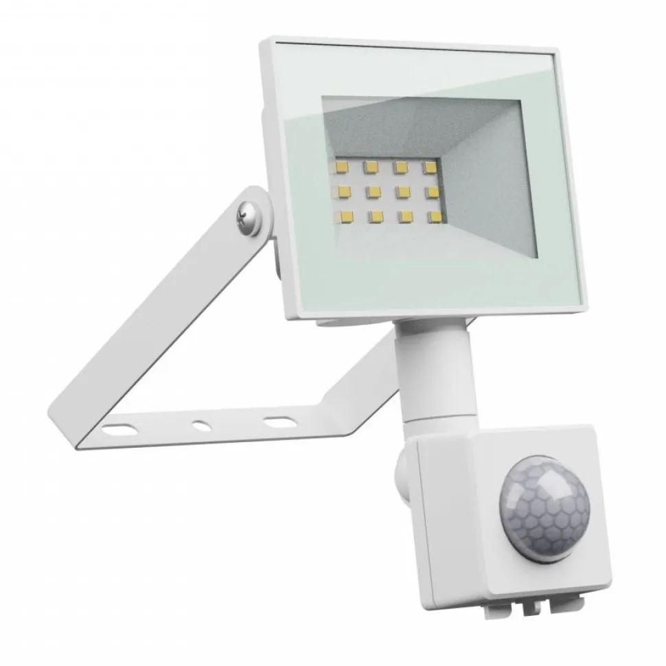 Liiketunnistinvalaisin/valonheitin Spectrum Noctis Lux 4 10W IP44 6000K 94x150x54mm musta