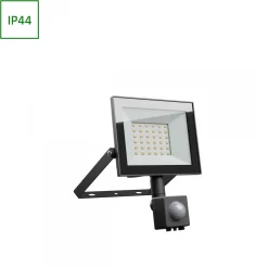Liiketunnistinvalaisin/valonheitin Spectrum Noctis Lux 4 10W IP44 6000K 94x150x54mm musta