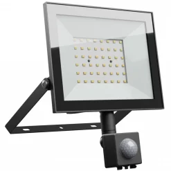 Liiketunnistinvalaisin/valonheitin Spectrum Noctis Lux 4 10W IP44 6000K 94x150x54mm musta