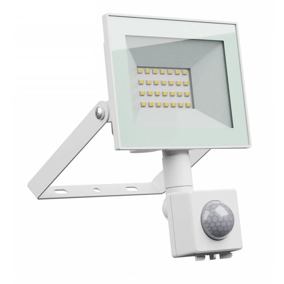 Liiketunnistinvalaisin/valonheitin Spectrum Noctis Lux 4 10W IP44 6000K 94x150x54mm musta