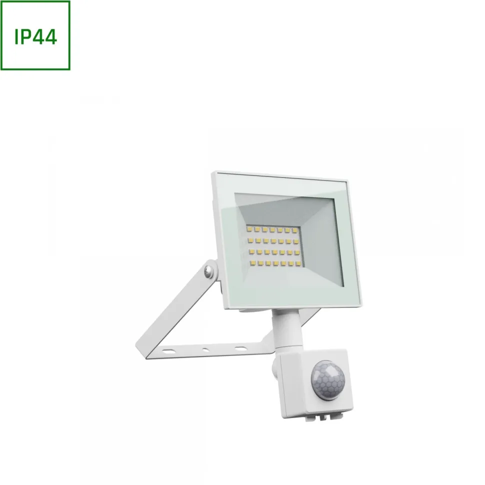 Liiketunnistinvalaisin/valonheitin Spectrum Noctis Lux 4 10W IP44 6000K 94x150x54mm musta