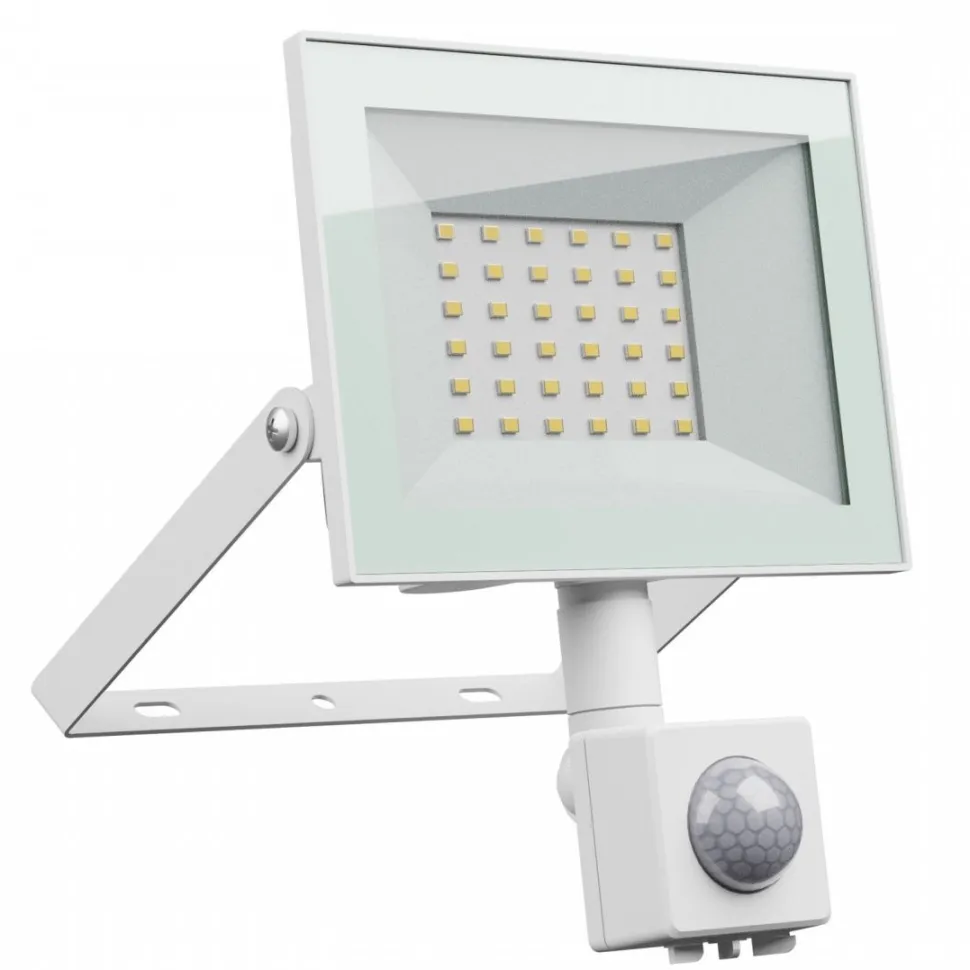 Liiketunnistinvalaisin/valonheitin Spectrum Noctis Lux 4 10W IP44 6000K 94x150x54mm musta
