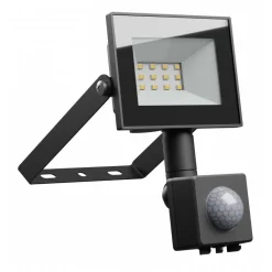Liiketunnistinvalaisin/valonheitin Spectrum Noctis Lux 4 10W IP44 6000K 94x150x54mm musta