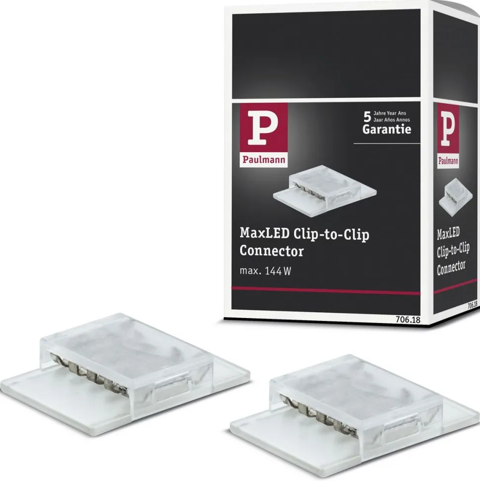 Liitin Paulmann MaxLED, 20x13.5mm, max.144W, valkoinen