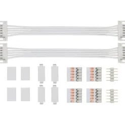 Liitinsetti Paulmann MaxLED Universal, 100x19mm, max.144W, valkoinen