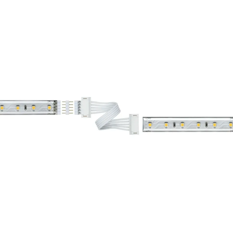 Liitinsetti Paulmann MaxLED Universal, 100x19mm, max.144W, valkoinen