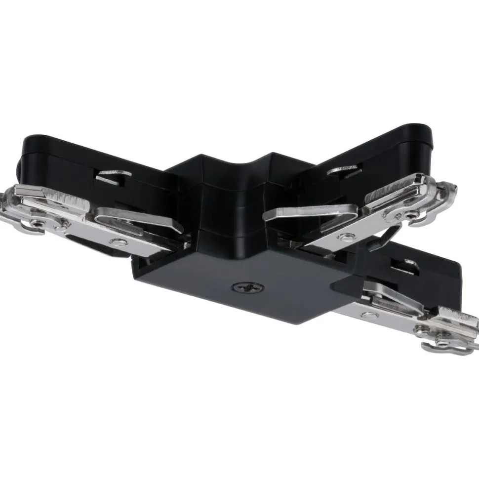Liitin T-haara URail T-Connector 36x29 mm mattakromi