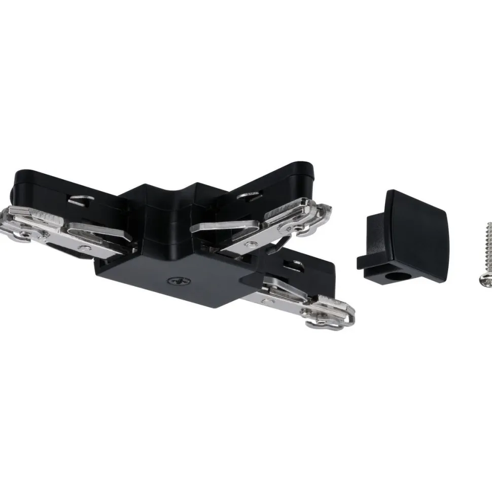 Liitin T-haara URail T-Connector 36x29 mm mattakromi