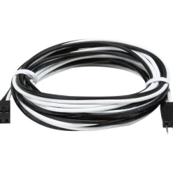 Liitäntäkaapeli Paulmann LumiTiles Square, 0.7m, 12V, musta