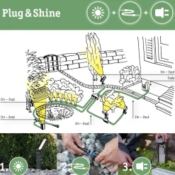 Liitäntäkaapeli Paulmann Plug & Shine 1m ulkovalaistukseen IP68 musta