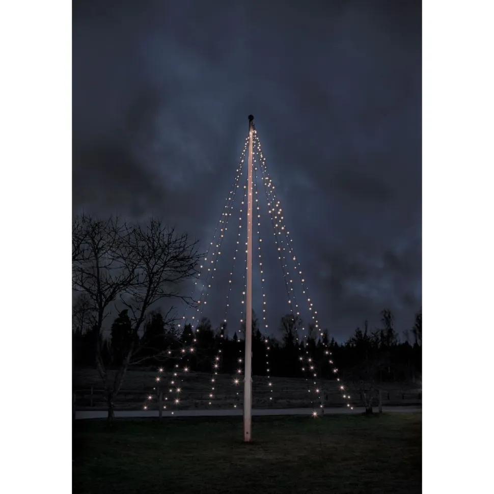 Lipputankovalosarja Star Trading Serie LED Crispy Ice White 360 valoa